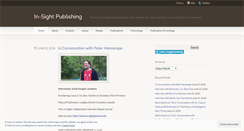 Desktop Screenshot of in-sightjournal.com